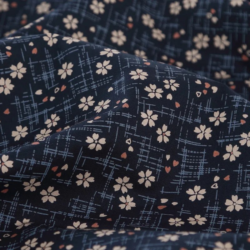 Кимоно с принтом сакуры японский стиль хлопковая ткань красивая звезда как у