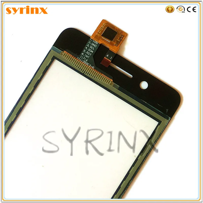 SYRINX телефон сенсорная панель для Micromax Bolt Q402 сенсорный экран дигитайзер сенсор передняя стеклянная линза сенсорный экран 3 М лента