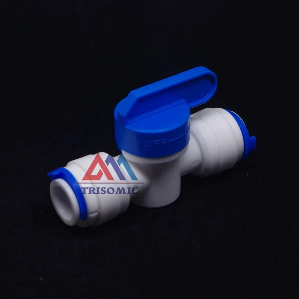 Встроенный трубный кран 1/4 &quot шаровой клапан для быстрого подключения аквариума