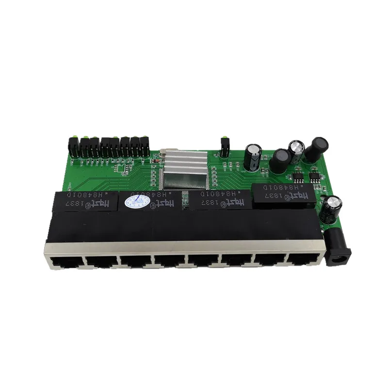 Новая модель модуля коммутатора OEM с 8 портами Gigabit Настольный модуль Ethernet RJ45 10/100