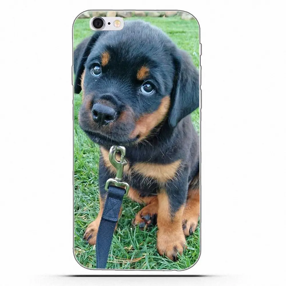 Жесткий силиконовый чехол Rottweiler для Huawei G7 Y6 II Y7 Xiaomi Redmi Note 2 3 5 Mi 4 4C 4I 5S 5X 6X 8 SE Pro |