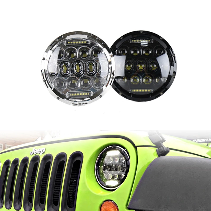 1 PC New 75W 7 INCH Car LED Work Light Bar SUV Boat Truck for Jeep Wrangler Waterproof Offroad Bulb headlight | Автомобили и
