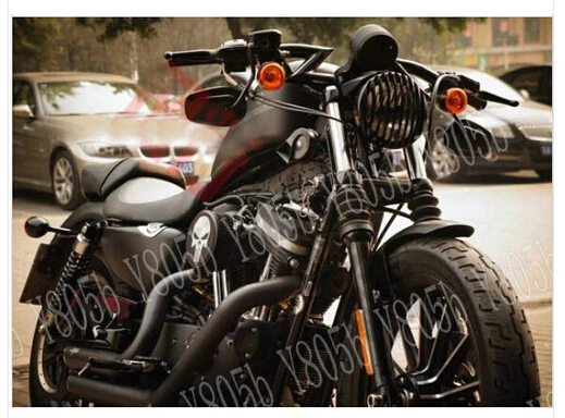 Мотоцикл Драг руль 7/8 &quot22 мм Z бары для Honda Rebel CMX 250 CA125 450 Золотое крыло GL1500 GL1800 тени