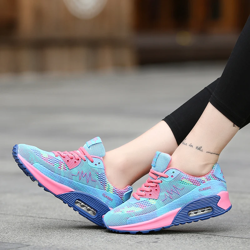 Летние женские кроссовки спортивная обувь для скейтбординга с воздушным