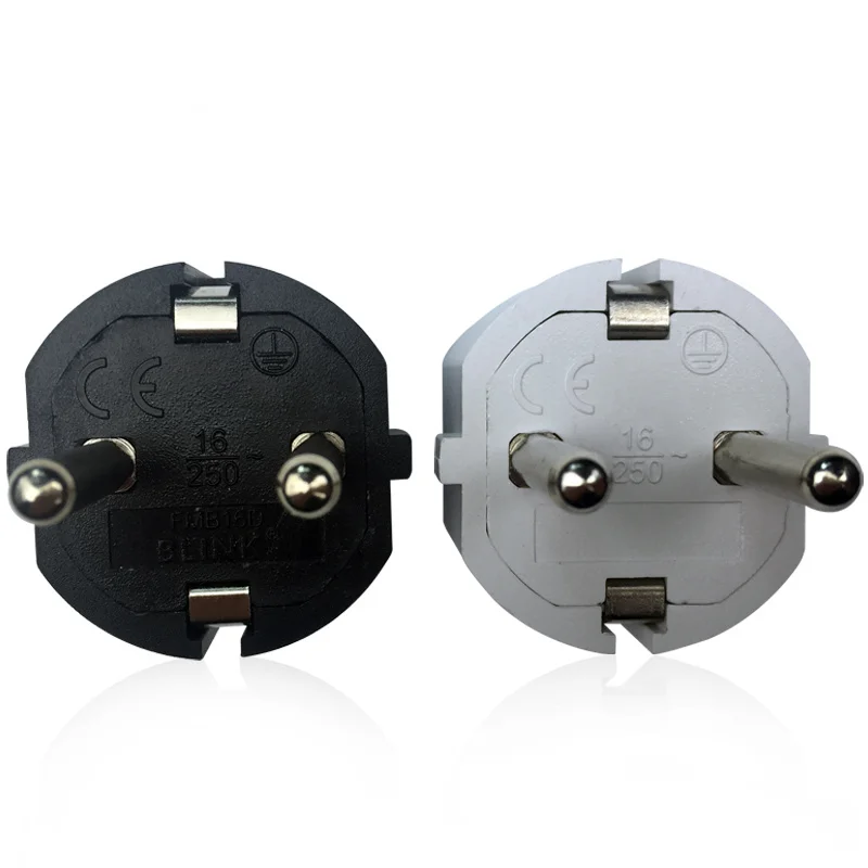 2 X Schuko Германия 4 8 мм поршневой палец Тип F Rewireable Мощность Plug 250V 10/16 ампер|plug type|plug