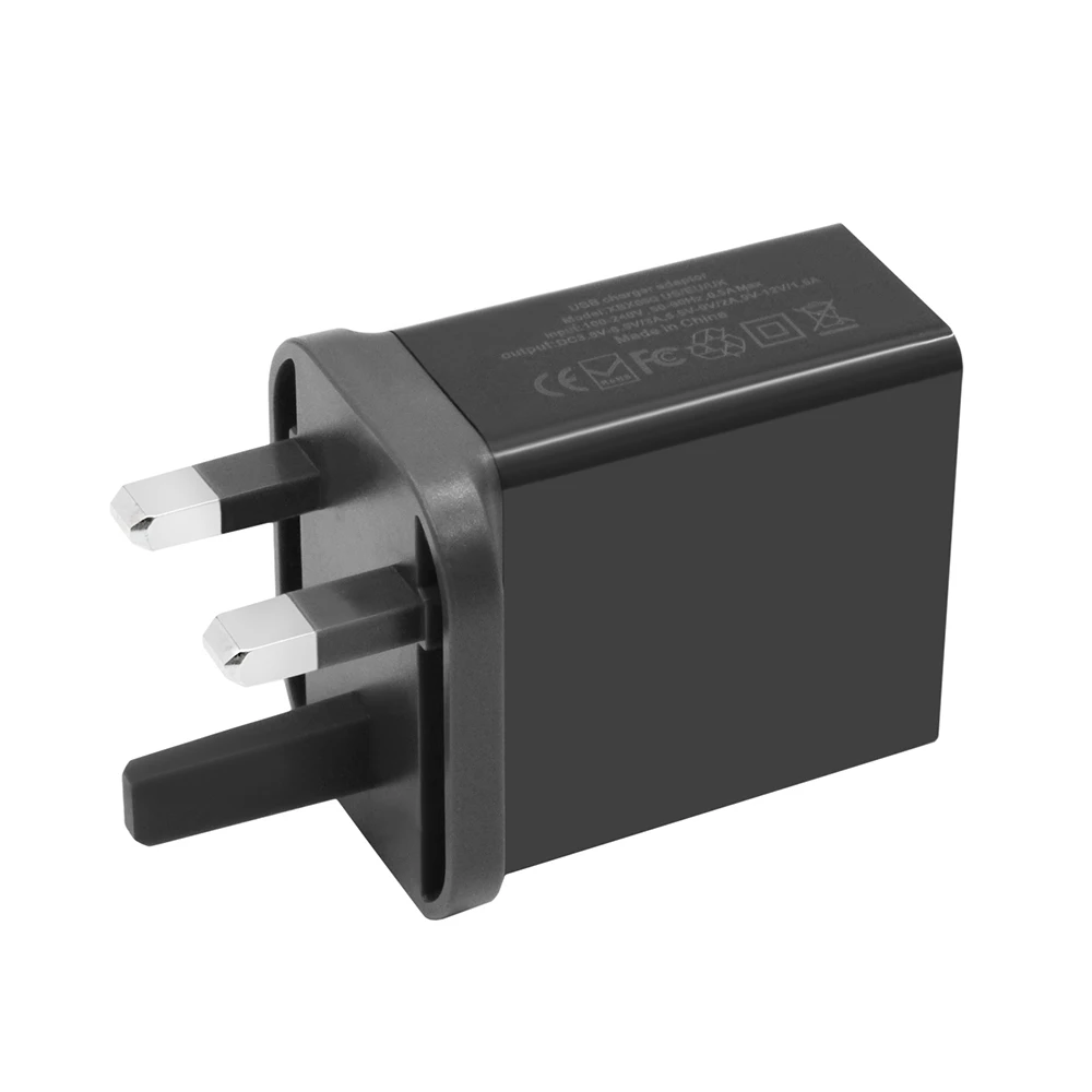 Новый стиль 1 Порты USB Зарядное устройство QC3.0 Портативный мобильный телефон