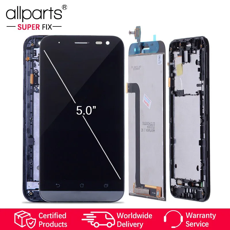 5.0'' Оригинальный тачскрин дисплей экран для ASUS Zenfone 2 Laser ZE500KL