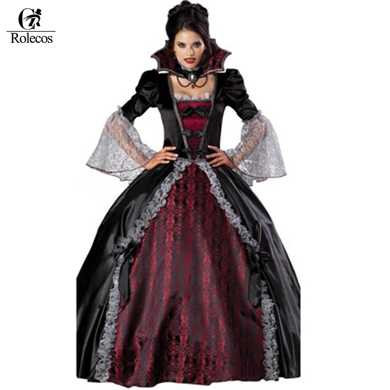 ХЭЛЛОУИН ВАМПИРА ведьмы зомби косплей костюмы королевы карнавальные для