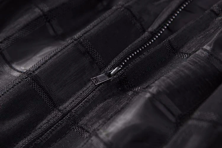 Женская Летняя короткая юбка сетчатая из тюля черная белая юбка-пачка с высокой