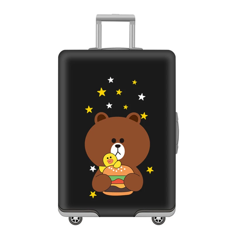 O Luggage cover Эластичный уплотненный багажный чехол, Защитные чехлы для багажа 19-32 дюймов, чехол для чемодана, износостойкие дорожные аксессуары - Цвет: O Luggage cover