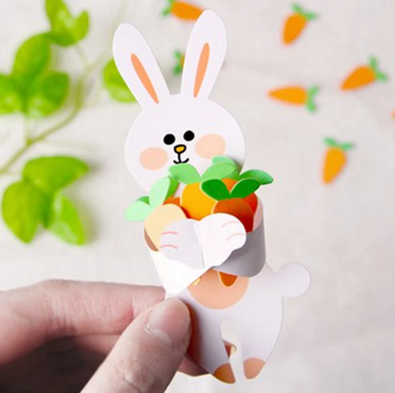 Rabbit Обертка для шоколада, мини-обертка для шоколада, подарок для шоколада, подарок для детей, шоколадная обертка, обертка для конфет 60 шт./лот - Цвет: Rabbit