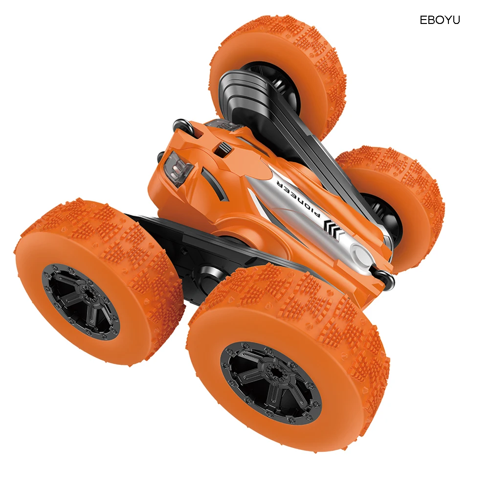 EBOYU C014 RC трюк автомобиль для детей и взрослых 4WD внедорожный автомобиль 2,4 ГГц транспортное средство с дистанционным управлением двухсторонний rtr-комплект Р/У Машинки Детские Подарочные игрушки