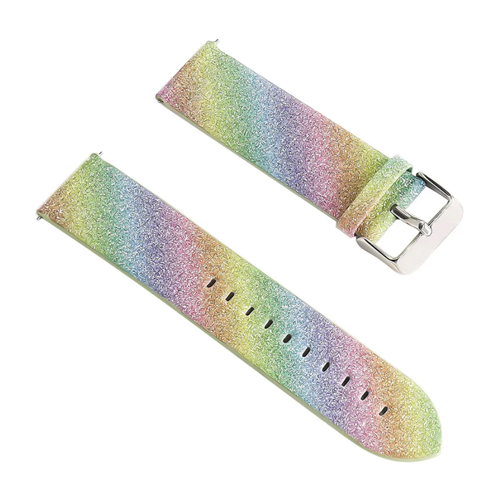 B Для умных часов Bling Star Блестящий кожаный ремешок для часов Ремешок Для Fitbit Versa Lite носимые устройства - Цвет: B