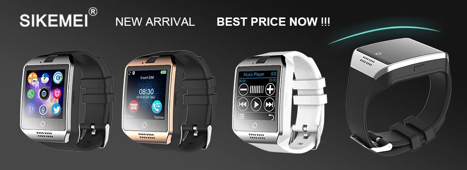 SIKEMEI Bluetooth Смарт Умные Часы SmartWatch телефон с Шагомер Сенсорный экран Камера Поддержка TF sim-карты для смартфонов IOS и Android