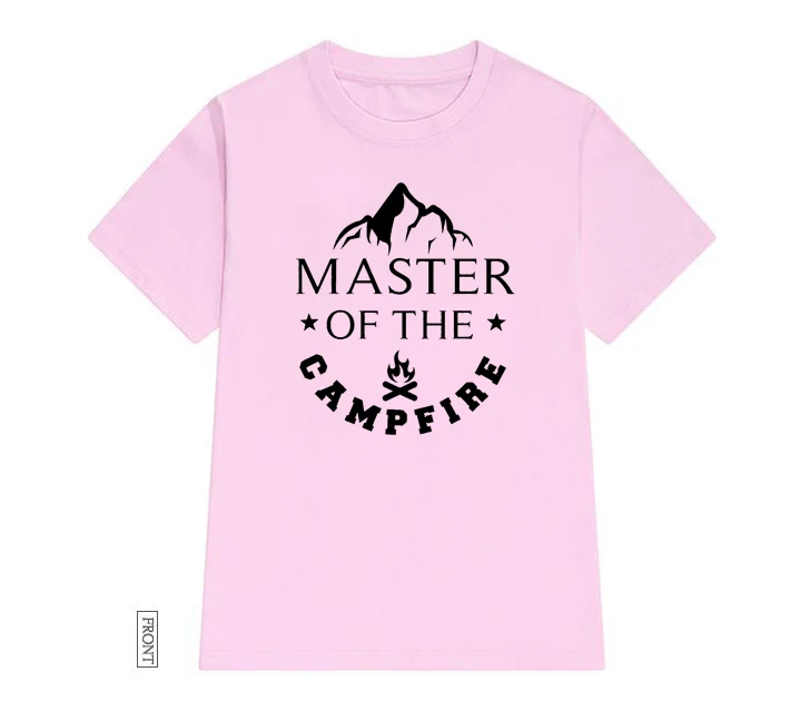 

Master Of The Campfire Women tshirt Cotton Casual Funny t shirt Lady Yong Girl Top Tee 5 Colors Drop Ship S-648