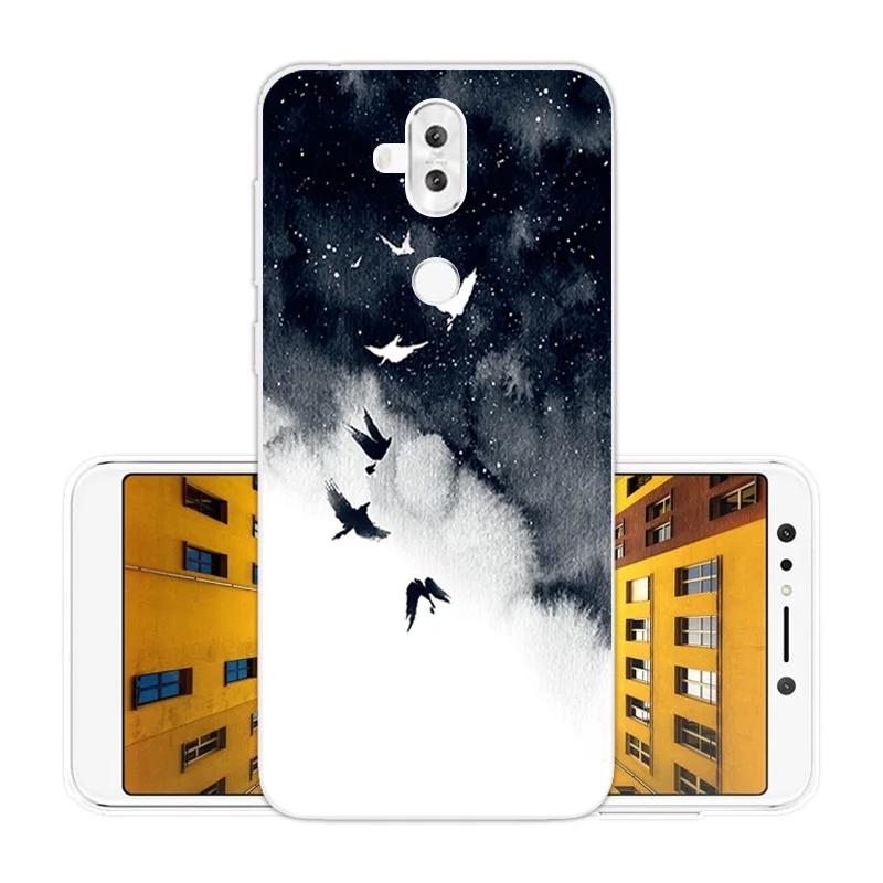 Для Asus Zenfone 5 Lite ZC600KL чехлы для телефонов 6 0 дюймов ZF5Q X017D силиконовый чехол Star Coque |