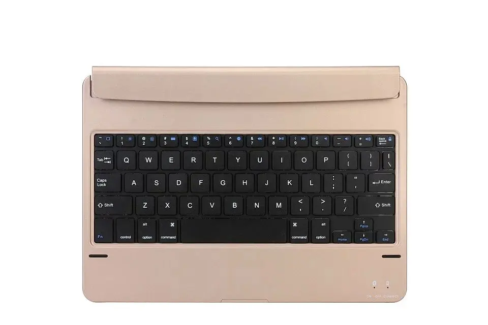 Тонкий русский/Иврит/испанский беспроводной Bluetooth клавиатура док крышка Funda