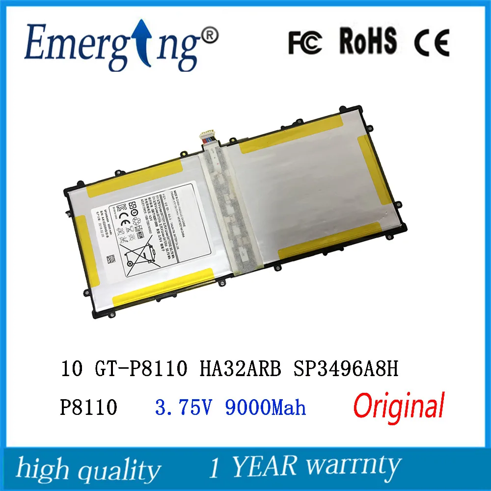 3 75 в 9000 мАч новый оригинальный аккумулятор для Samsung Google Nexus 10 GT P8110 HA32ARB SP3496A8H