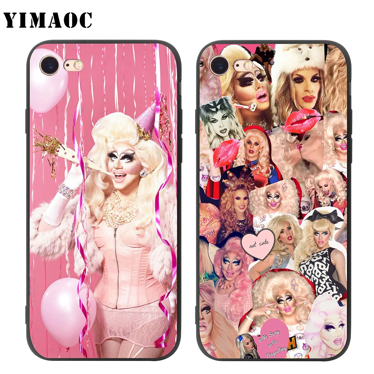 Мягкий чехол YIMAOC Trixie Mattel UNHhhh для Apple iPhone SE 2020 5 5s 6 6s 7 8 Plus XR X Xs 11 12 Pro Max mini | Мобильные