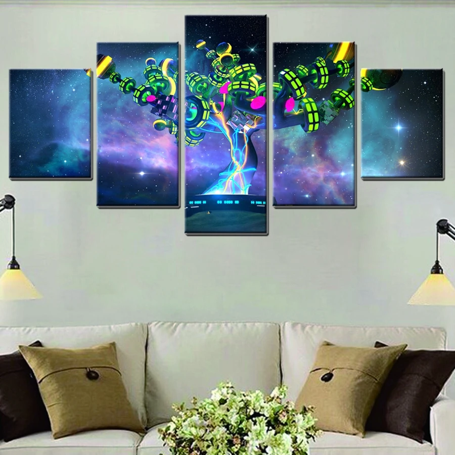 5 шт. декоративные настенные картины на холсте без рамки|canvas wall art|wall artcanvas |