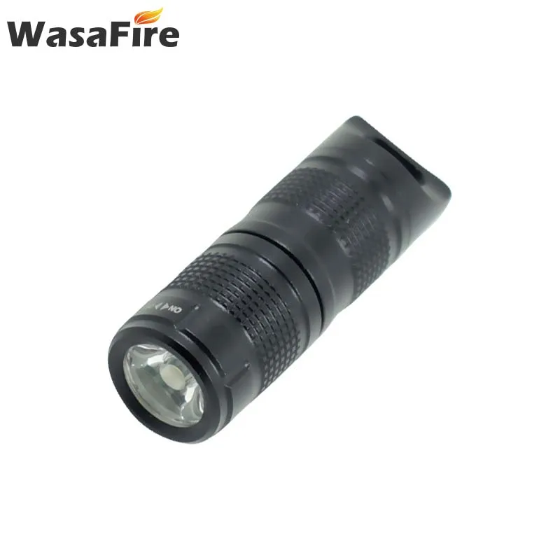 Брелок водонепроницаемый фонарь USB Перезаряжаемый супер мини фонарик