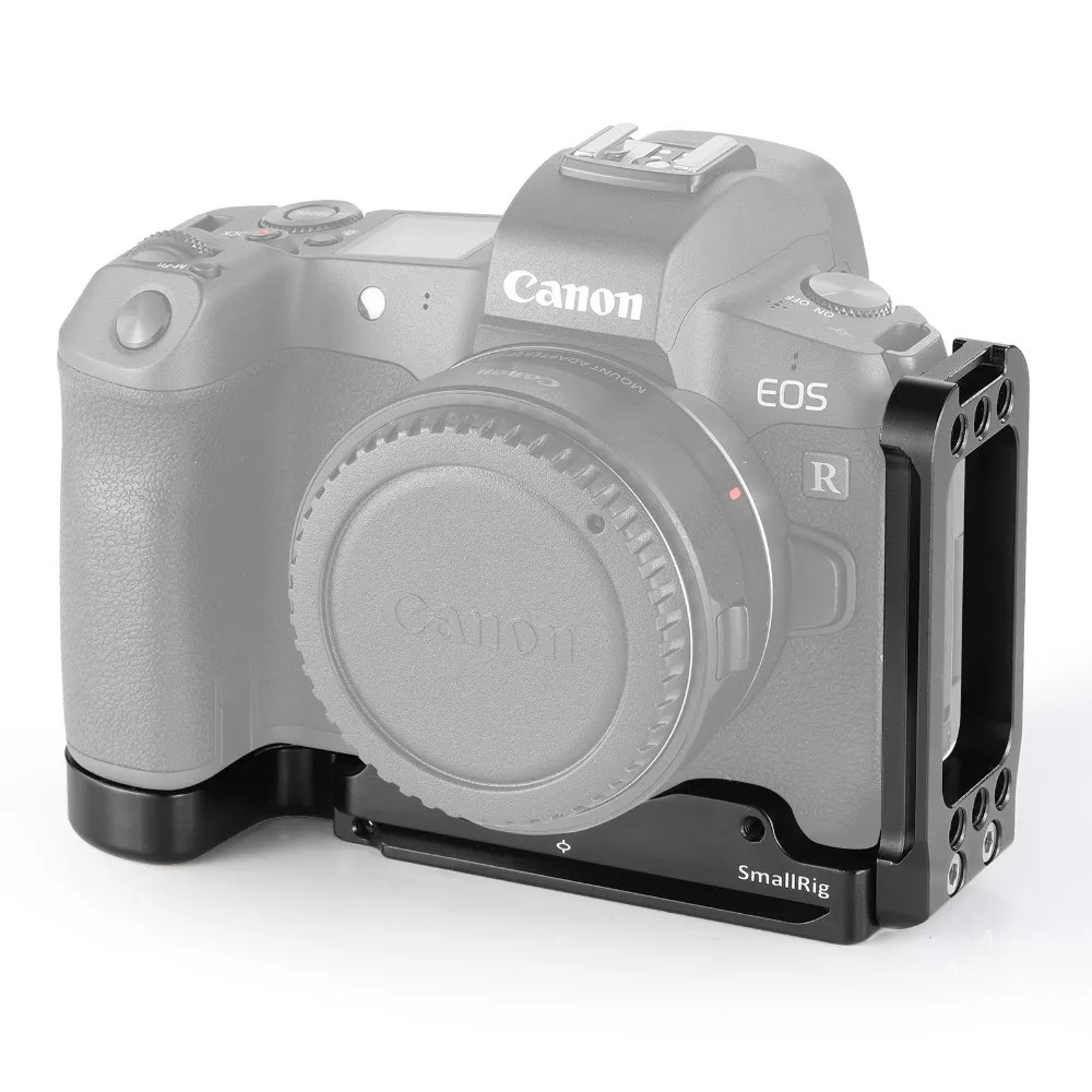 SmallRig DSLR камера L Пластина l-кронштейн для Canon EOS R особенность Arca швейцарская тарелка для крепления штатива быстросъемный 2257