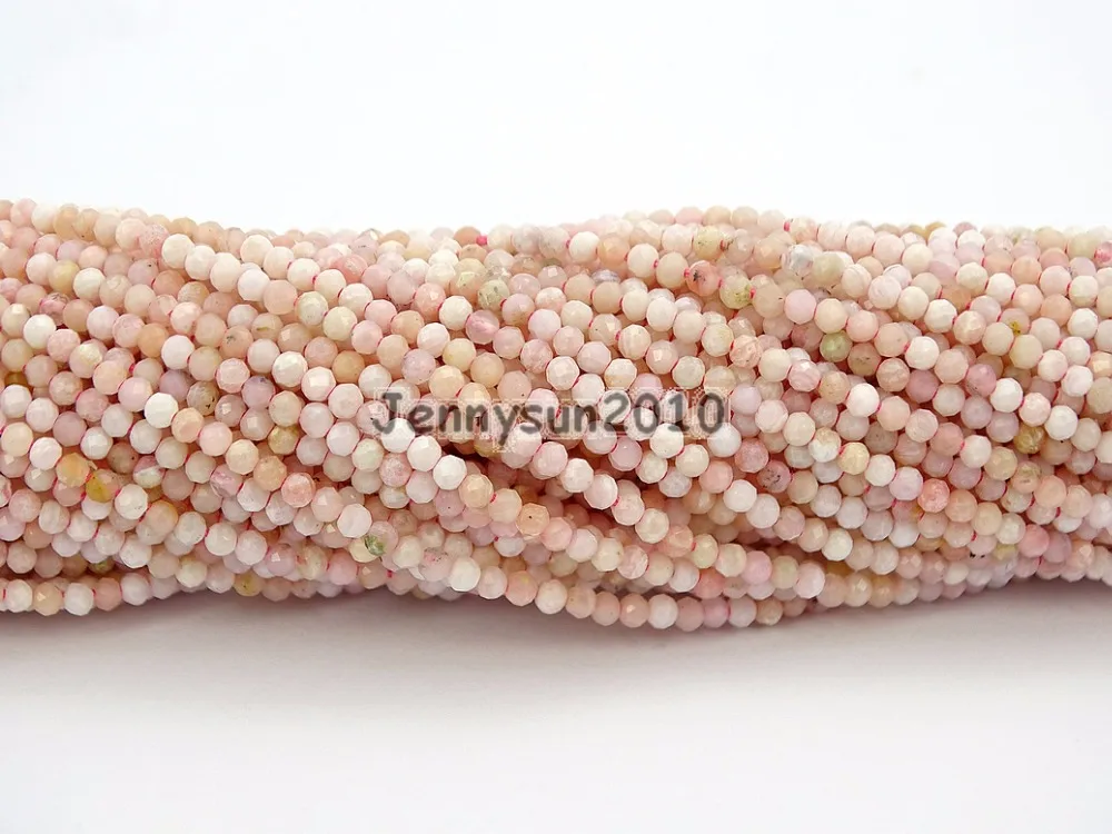 Граненые круглые камни опалы граненые розовые драгоценные 2 мм ~ 7 | Украшения и