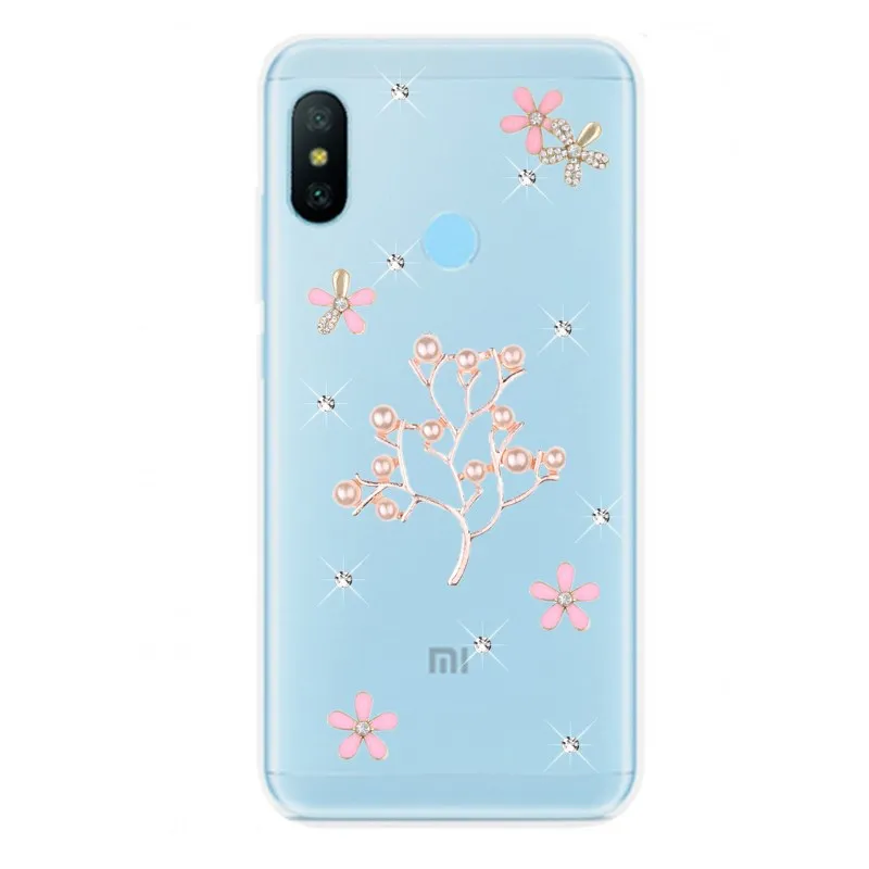 Redmi 8A 8 6 pro S2 7A 6A 4A NOTE 7 4 4X 5 5A шикарный роскошный чехол с бриллиантами для Xiaomi MI 9T CC9 9
