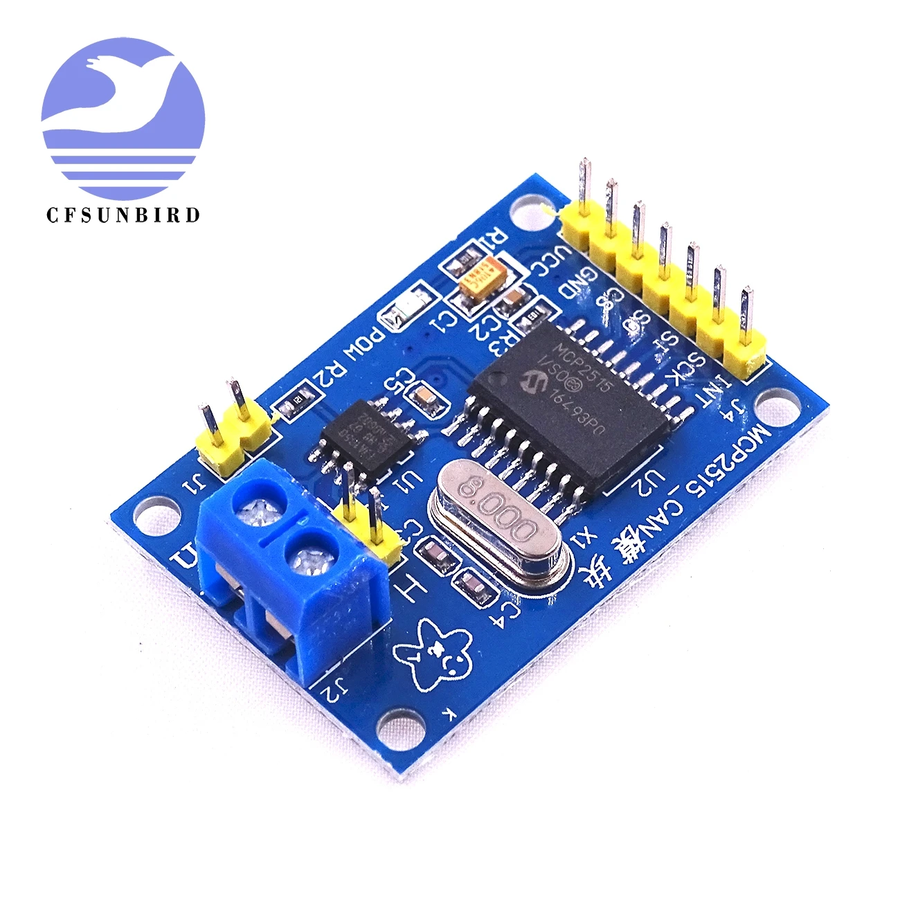 CFsunbird MCP2515 CAN шина модуля TJA1050 приемник SPI модуль|spi|spi modulespi controller |