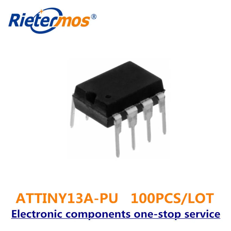 100 шт ATTINY13A PU ATTINY13 DIP8 высокое качество|dip8| |