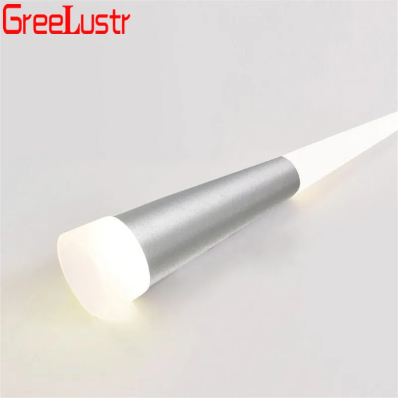 Скандинавский чердак светодиодный коническая блестящая подвеска свет для