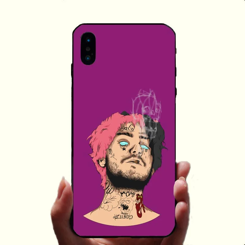 Lil Peep hellboy Life is Beautiful Cry Baby мягкий силиконовый чехол из ТПУ для iPhone X 10 SE 5 5S 6SPlus 7 8Plus XR
