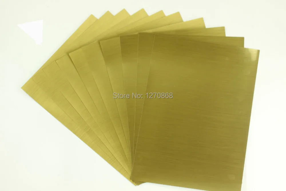 

A3 matt gold metallic film 50 pieces cost