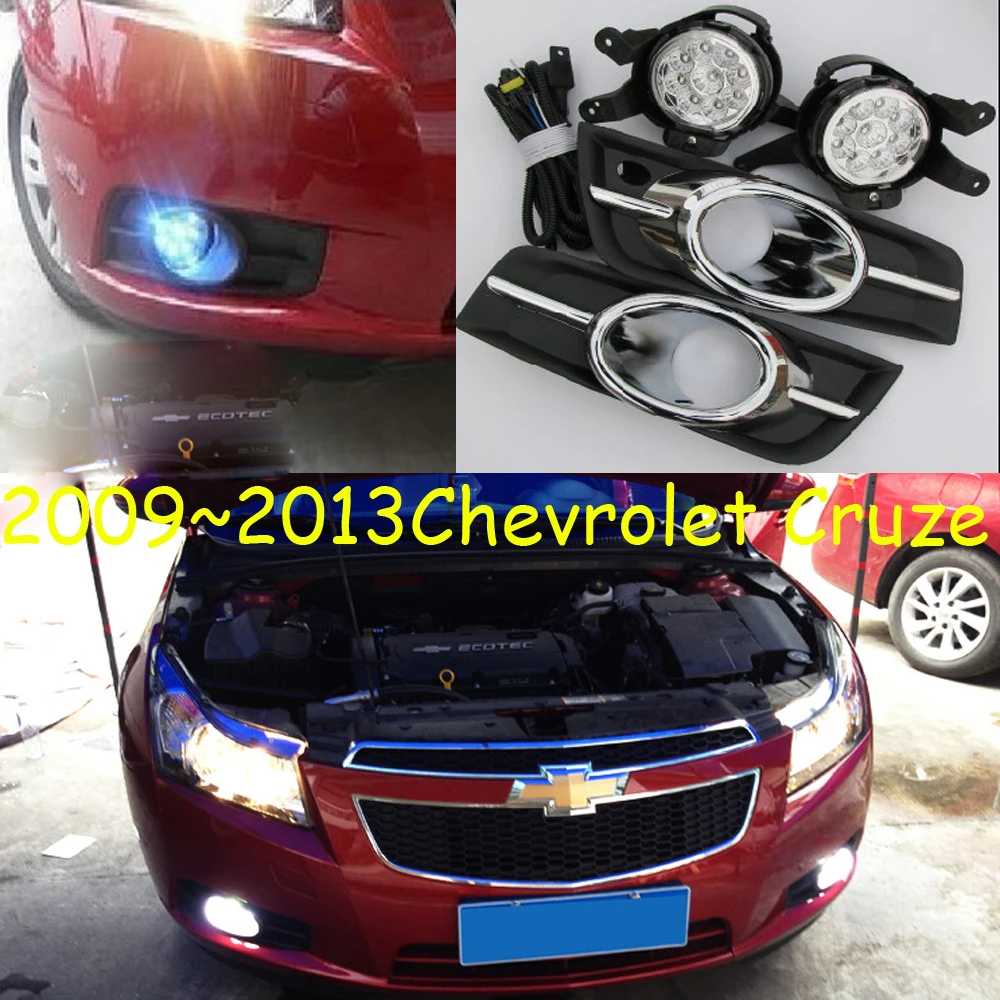 Синий светодиодный 2009 ~ 2013 Cruze Дневной светильник противотуманный свет