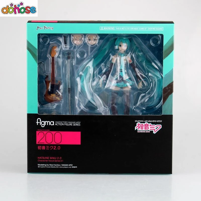Фигурка персонажа Hatsune Miku Figma 394 серия вокала 01 V4X figma 200/100/014 ПВХ Коллекционная
