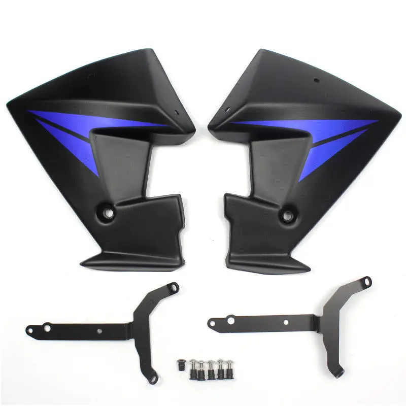 MT07 FZ07 ABS пластик радиатор боковые панели Защитная крышка обтекатель для Yamaha MT-07 FZ-07 MT 07 FZ 07 - Цвет: Blue