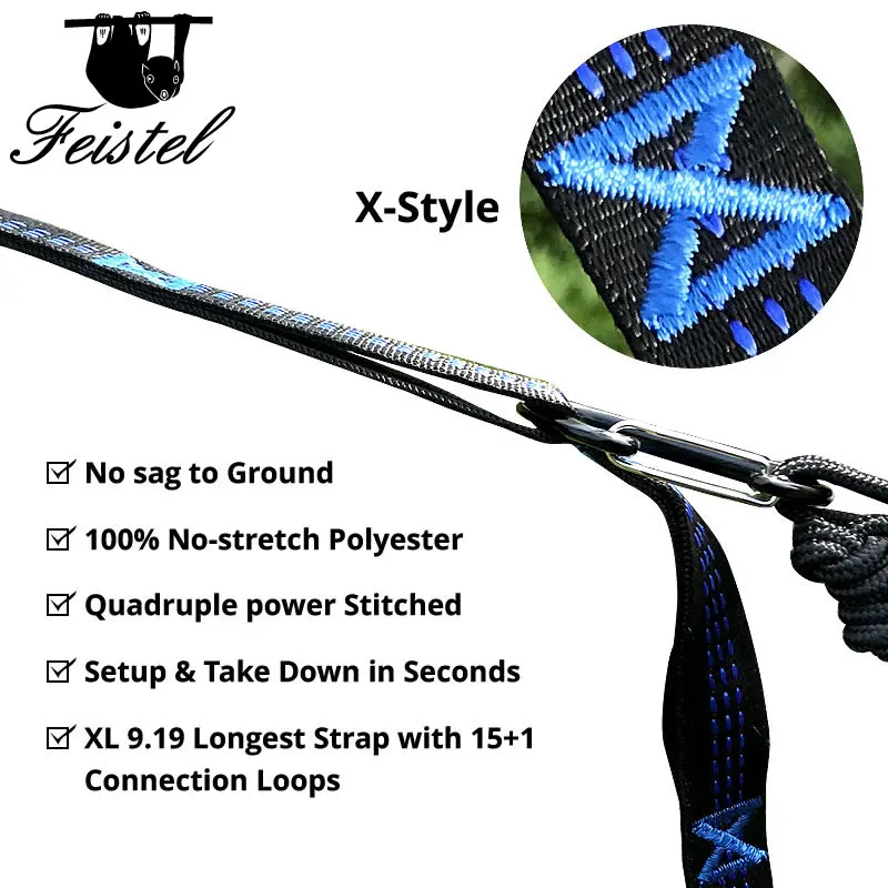 Суперпрочный гамак подвесной ремень для гамака хамак кемпинга путешествий