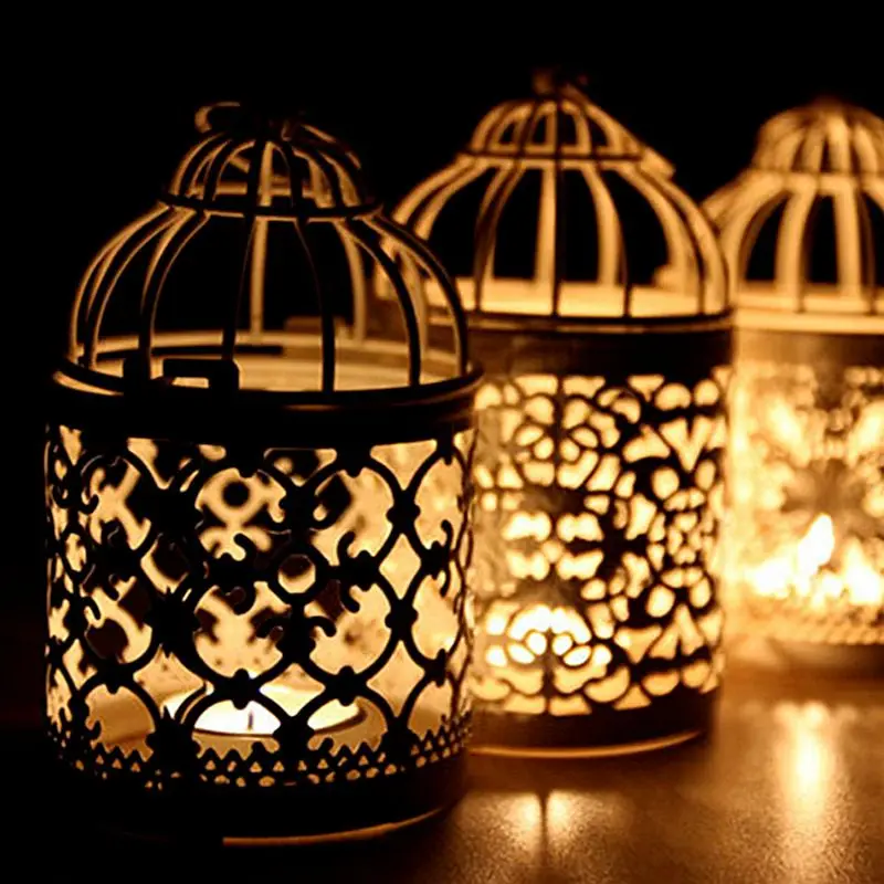 Металлические фонари Tealight Сова Teatick Висячие Свадебные Рождественские украшения