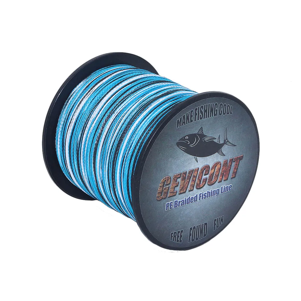 Леска Gevicont Pesca PE плетеная леска для ловли карпа 300 м 500 1000 10 100LB мультифиламент 4
