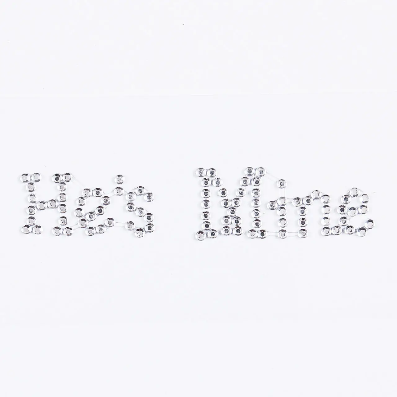 Милые Креативные наклейки для свадьбы невесты I Do Me Too He's Mine She's Set Свадебные на