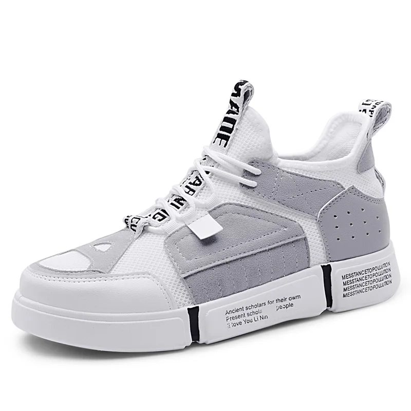 White B BomKinta Ins/Лидер продаж; кроссовки для мужчин; Новинка; Разноцветные мужские резиновые туфли; прогулочная обувь; модные брендовые Дизайнерские кроссовки - Цвет: White B
