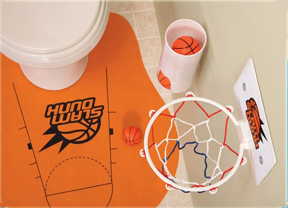 

Hot! Funny Toilet Basketball Game Gadget -Prank Gift for Basketball Lovers Men and Women