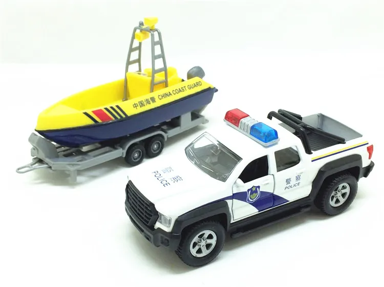 Высококлассные пикапы и скоростные лодки 1:32 модель пикапа из сплава автомобили