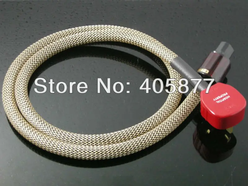 Hi End MK Plug Connector OFC защитный шнур UK Main Power Cable 1 5 M|ofc cable|shielded power cableofc cable |
