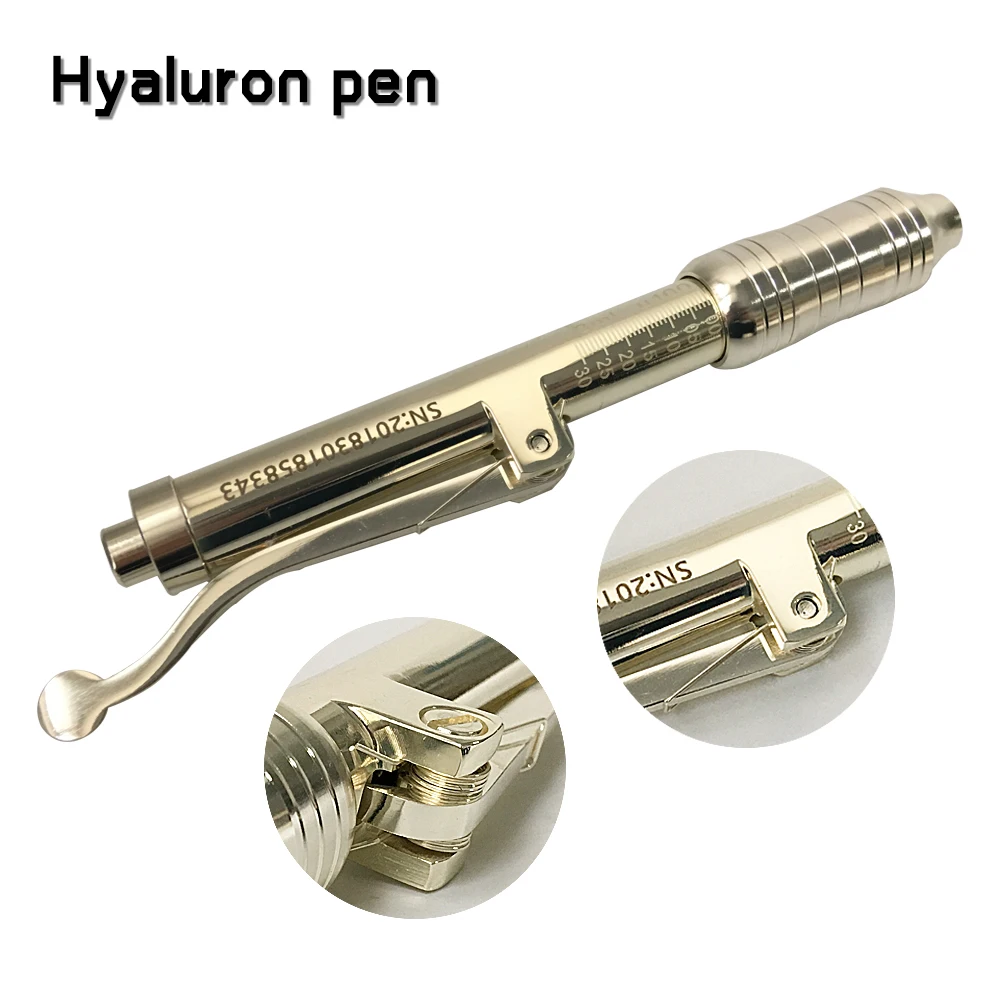 Серебристый 3 мл уход за кожей Мезотерапия пистолет крем для лица против морщин и