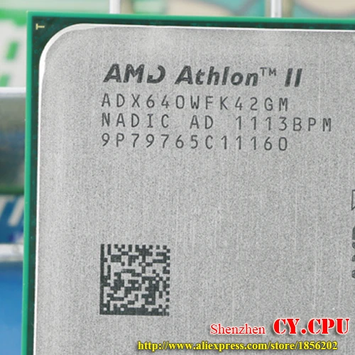 Процессор AMD Athlon II X4 640 четырехъядерный процессор(3,0 ГГц/L2 2 м/95 Вт/2000 ГГц) разъем am3 am2+ 938 pin X4 635