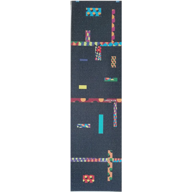Новый Стиль Разрушительным Шаблон Медведь Скейт Griptape Прочный Crizzly Скейтборд