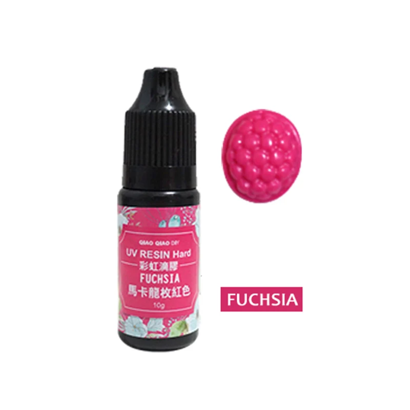 Rose red Пигмент УФ гель лак твердый клей для силиконовой полимерная Форма ювелирных изделий поделка рукоделие m99 - Цвет: Rose red
