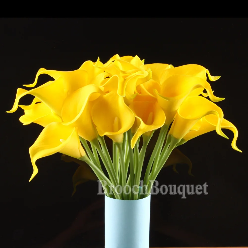 Свадебные букеты с искусственными цветами 33 см 6 шт. | Дом и сад