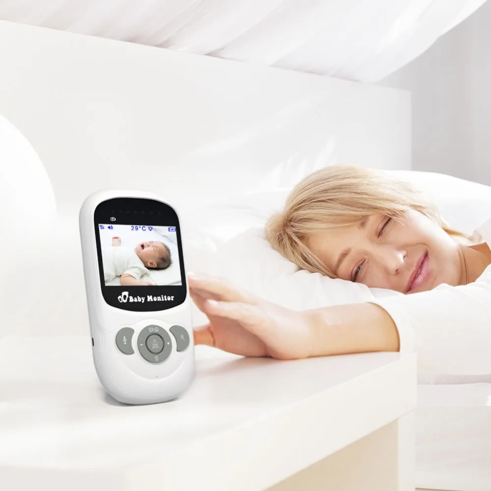 Беспроводной видеоняня Dragon Touch DT24 с 2 4 дюймовым ЖК экраном и цифровой камерой